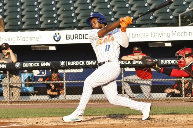Pablo Reyes of the Syracuse Mets