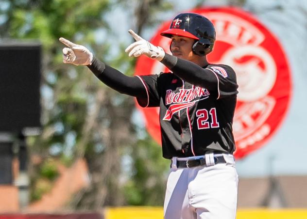 Fargo-Moorhead RedHawks infielder Marcus Chiu