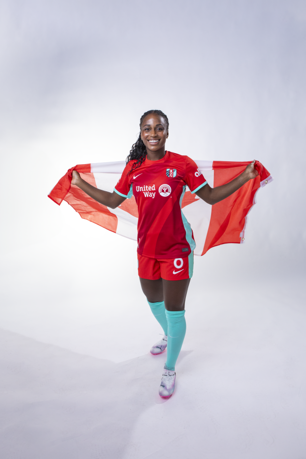 Kansas City Current forward Nichelle Prince