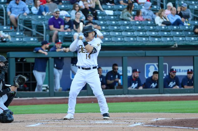 Salt Lake Bees infielder Keston Hiura