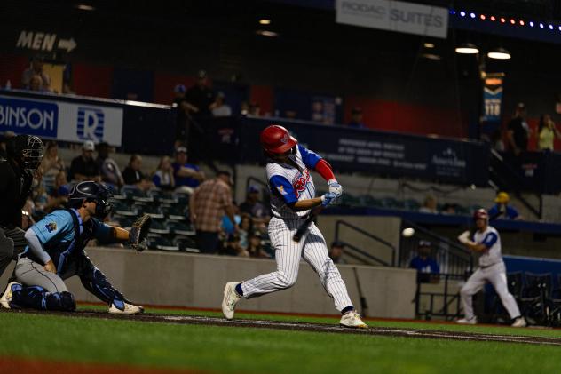 Green Bay Rockers at bat