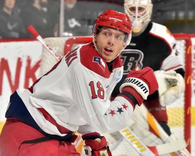 Allen Americans forward Easton Brodzinski