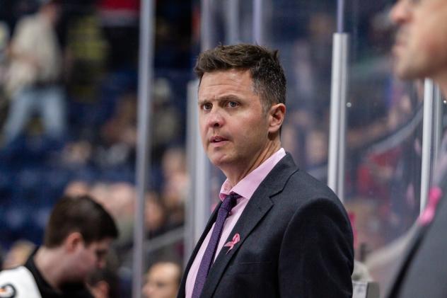 Kelowna Rockets assistant coach Josh MacNevin