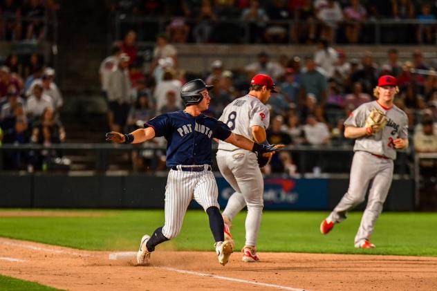 Somerset Patriots' Grant Richardson on game night