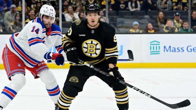 Center Anthony Richard with the Boston Bruins