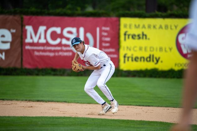 St. Cloud Rox' Trey King in action