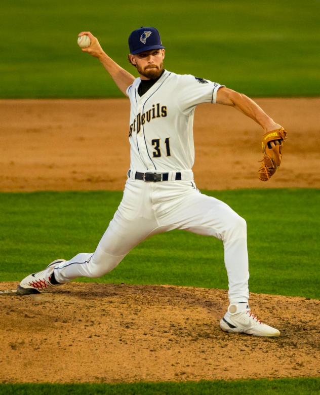 Tri-City Dust Devils pitcher Luke Murphy