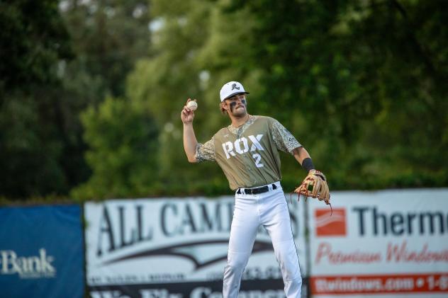 St. Cloud Rox' Trey King in action