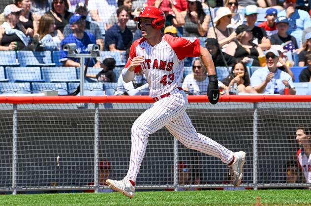 Ottawa Titans' Brendan O'Donnell in action