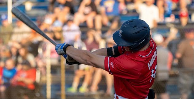 St. Cloud Rox' Ben Higdon at bat