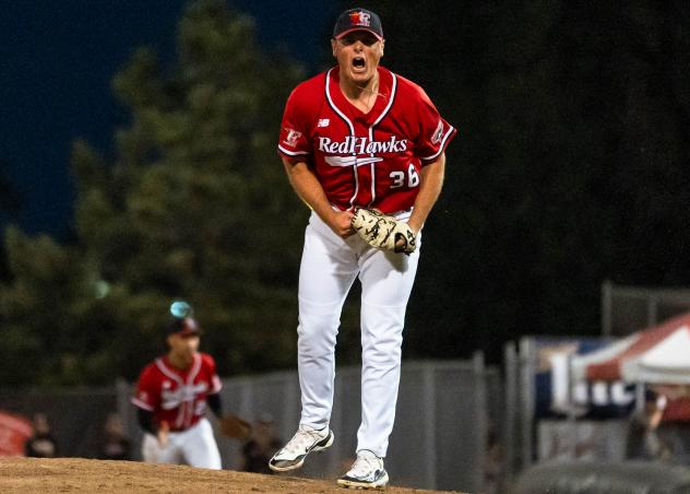 Fargo-Moorhead RedHawks pitcher Jake Dykhoff
