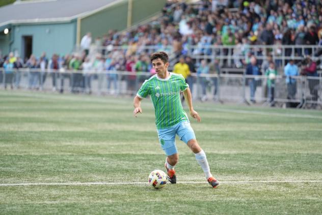 Sounders FC forward Paul Rothrock