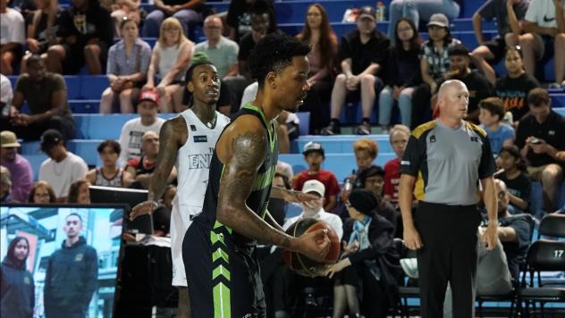 Niagara River Lions' Khalil Ahmad on game night