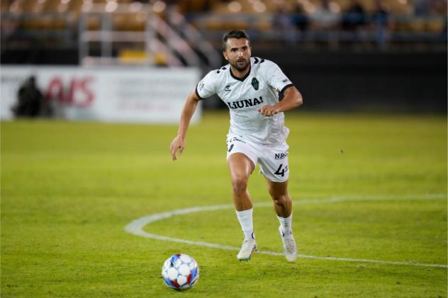 Las Vegas Lights FC defender Fabien Garcia