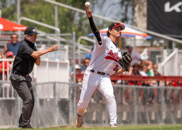 Fargo-Moorhead RedHawks infielder C.J. Valdez