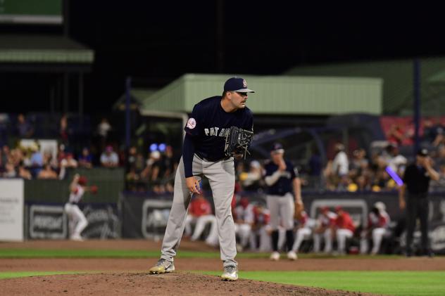 Somerset Patriots pitcher McKinley Moore