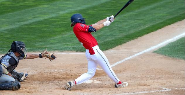 St. Cloud Rox' Trey King in action
