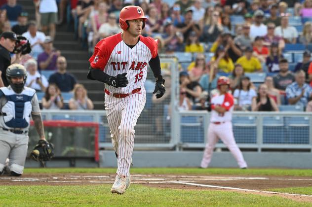 Ottawa Titans' Jake Guenther in action