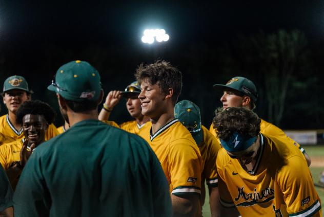 Sanford Mainers' Colin Barczi on game night