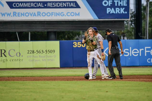 Dylan O'Rae of the Biloxi Shuckers