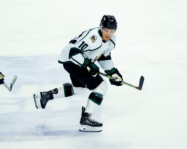 Utah Grizzlies forward Mick Messner