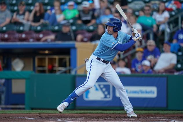 Omaha Storm Chasers outfielder Drew Waters