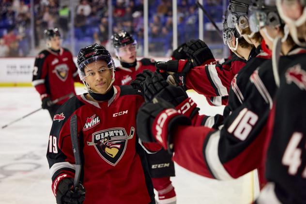 Vancouver Giants forward Cameron Schmidt