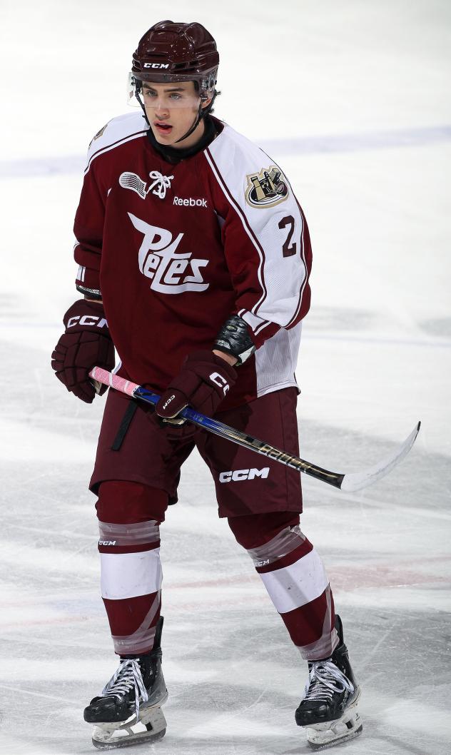 Blake Gowan of the Peterborough Petes