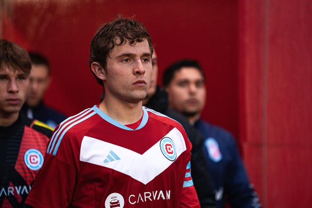 Chicago Fire FC midfielder David Poreba