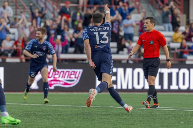 Sebastian Guenzatti of Indy Eleven