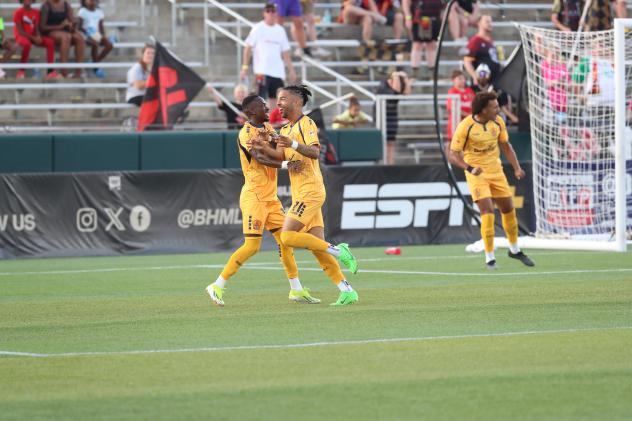 Rhode Island FC celebrates win