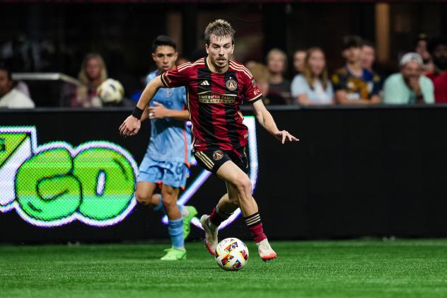 Atlanta United with possession vs. New York City FC