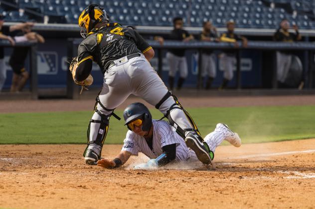 Tampa Tarpons and Bradenton Marauders in action