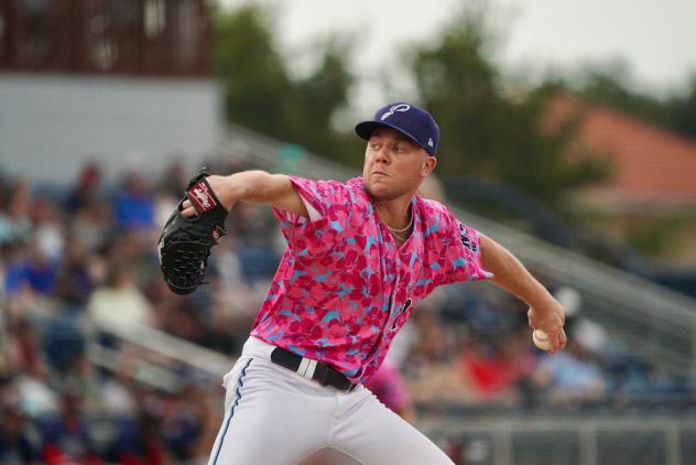 Pensacola Blue Wahoos in action