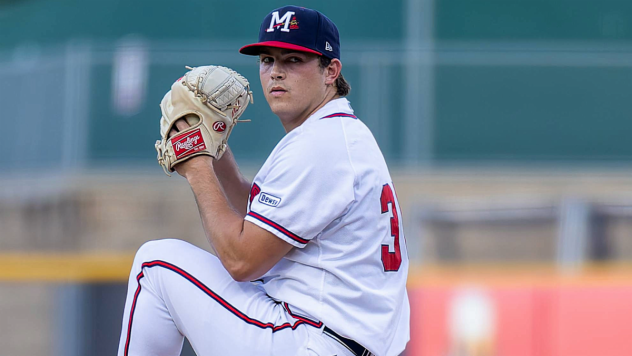 Mississippi Braves pitcher Drue Hackenberg