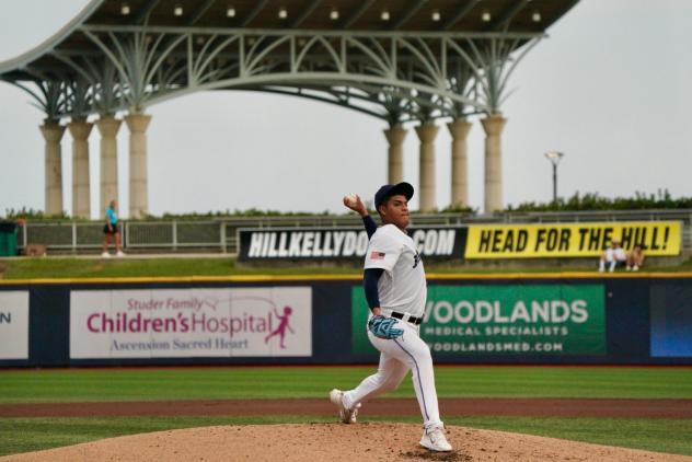 Pensacola Blue Wahoos in action