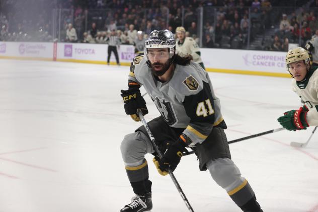 Henderson Silver Knights defenseman Brandon Hickey
