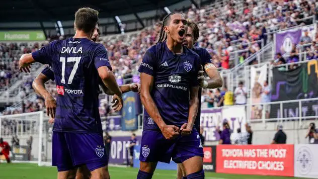 Louisville City FC celebrates win