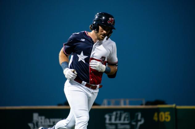 Cleburne Railroaders' Hill Alexander on game night