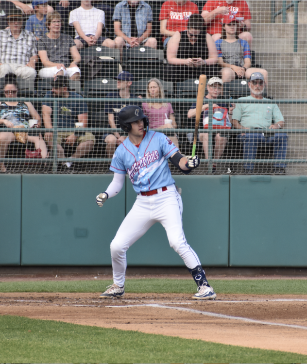 Tri-City Dust Devils in their Rooster Tails uniforms