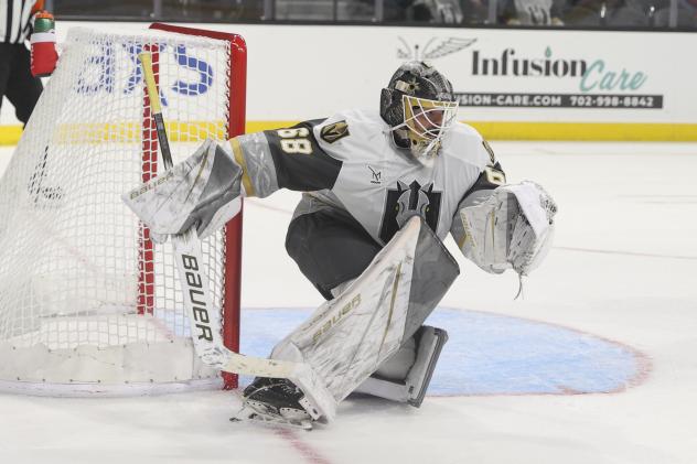 Henderson Silver Knights goaltender Jordan Papirny