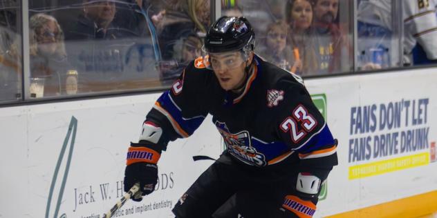 Knoxville Ice Bears forward Davis Kirkendall