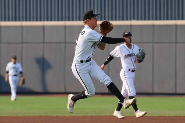 Akron RubberDucks infielder Milan Tolentino
