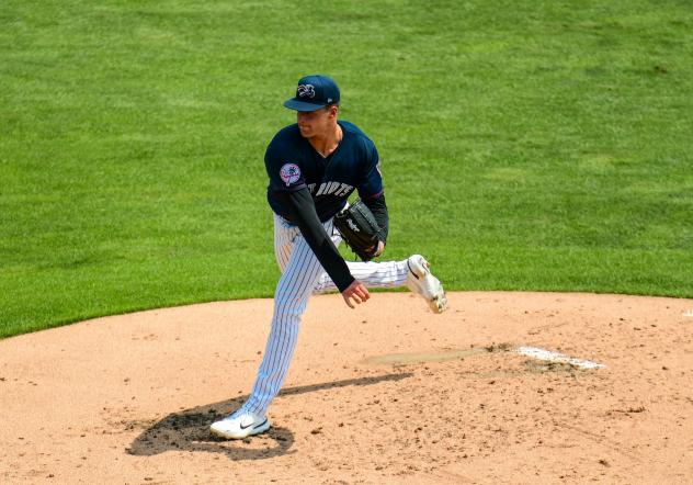 Somerset Patriots pitcher Bailey Dees