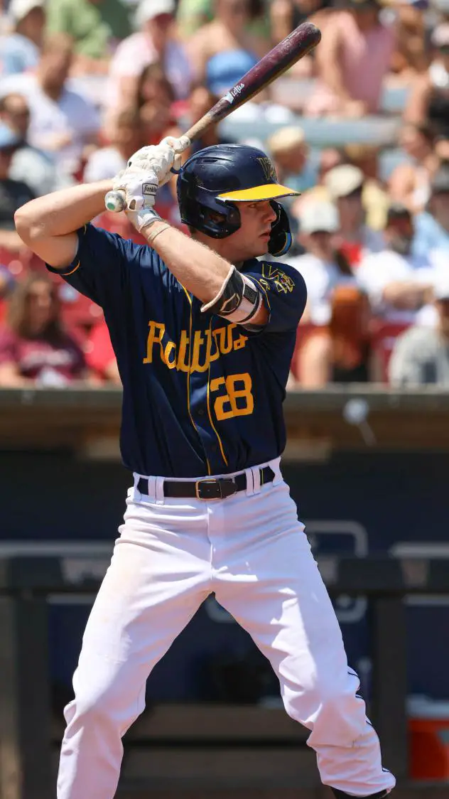 Luke Adams of the Wisconsin Timber Rattlers