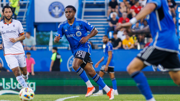 Rida Zouhir with CF Montreal