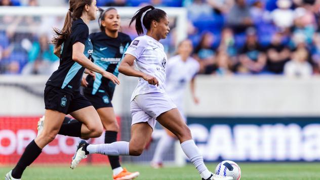 Racing Louisville FC in action