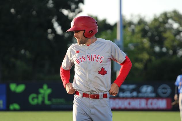 Max Murphy of the Winnipeg Goldeyes