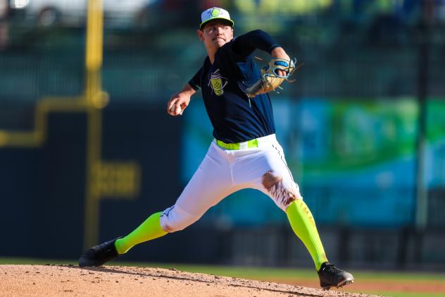 Columbia Fireflies pitcher Logan Martin