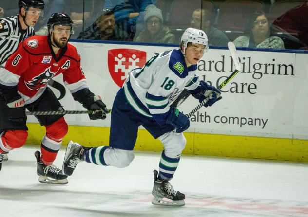 Maine Mariners forward Nick Jermain